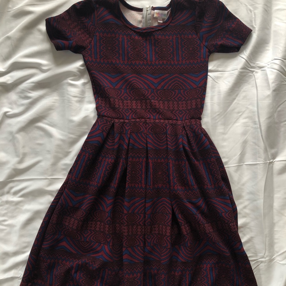 LuLaRoe Amelia Dress XXS Geometric